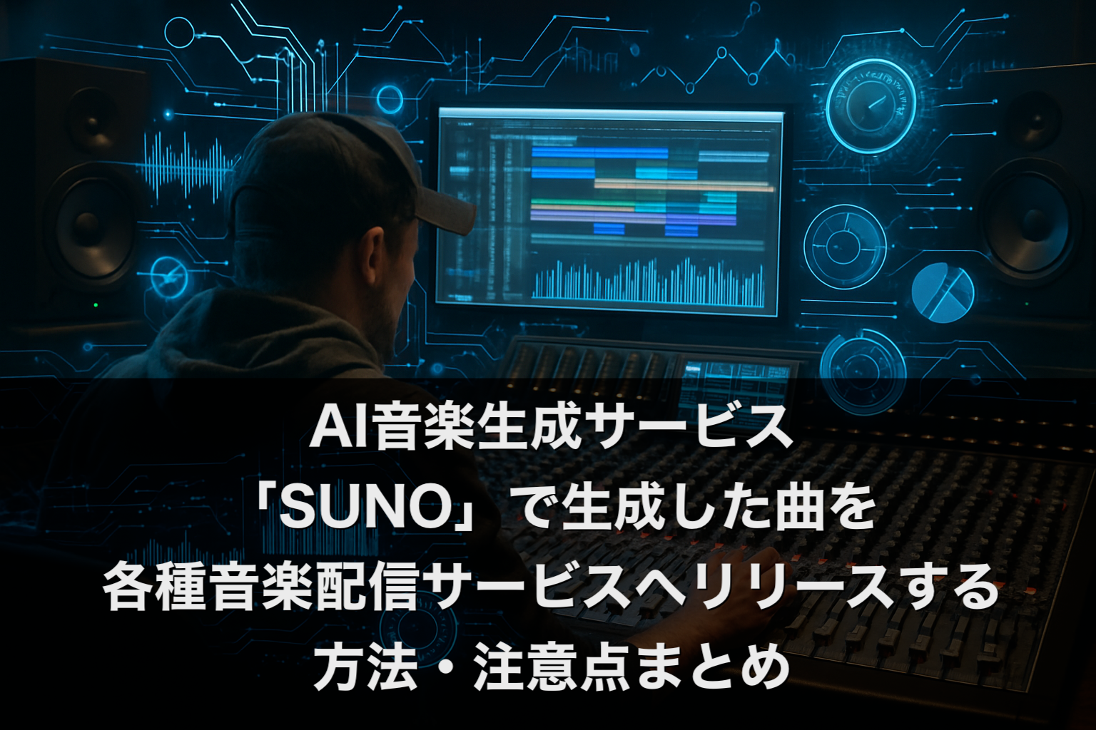 SUNO AIで生成した楽曲を各種音楽配信サービスへリリースしてみた